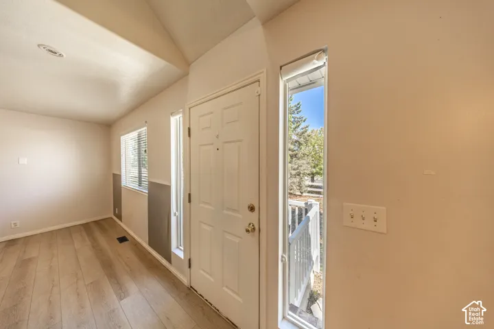 Entry into family room/living room