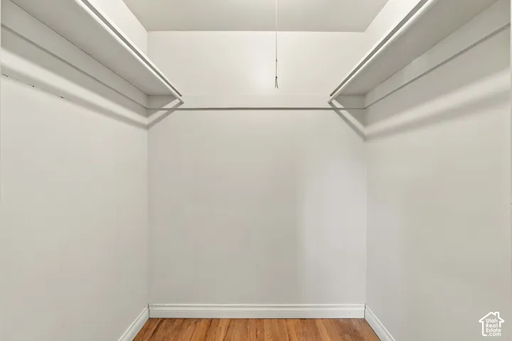 Walk-in closet in 2nd bedroom upstairs