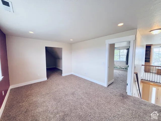 Upstairs game room area.
