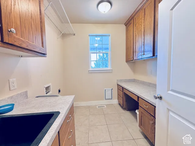 Mainfloor laundry room.