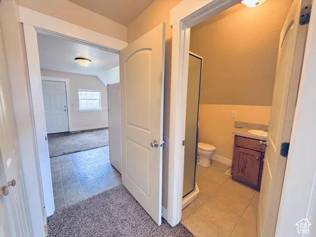 Attached apartment upstairs.