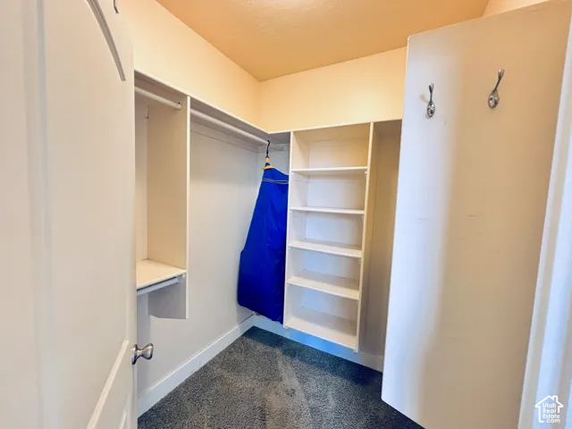Master Walk-in closet.
