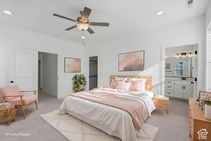 Virtually staged to show potential