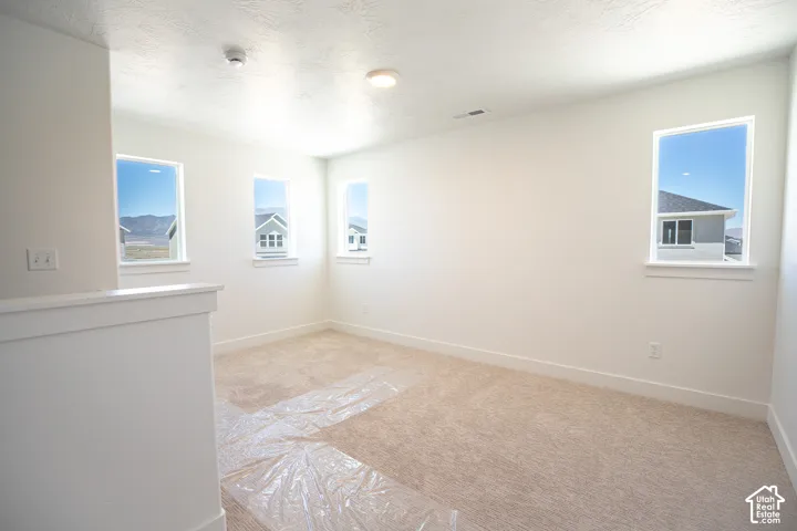 Large open loft area.