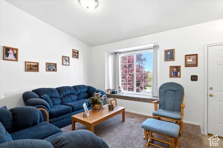 Entry living room