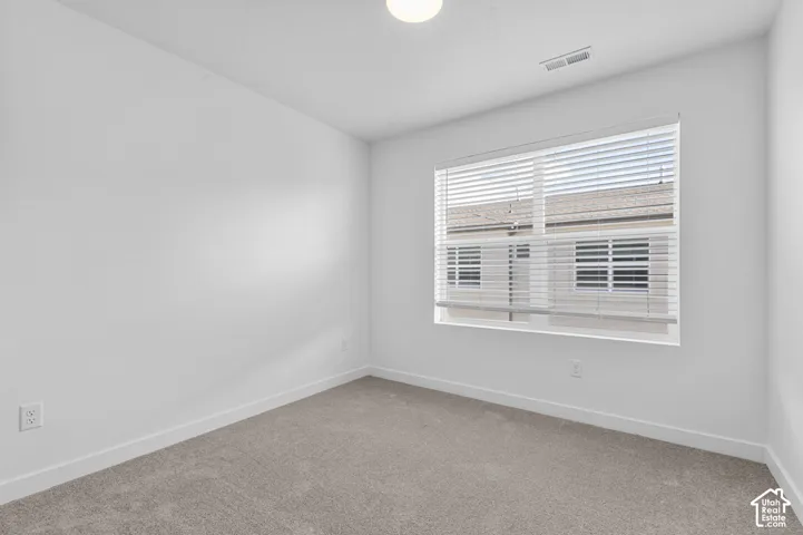 Neutral carpet flooring