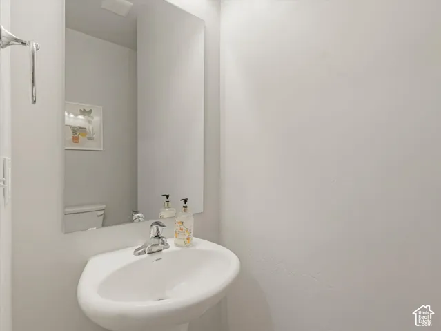 1/2 Bath on main level