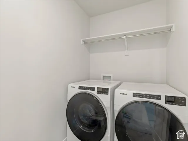 Dedicated laundry Room