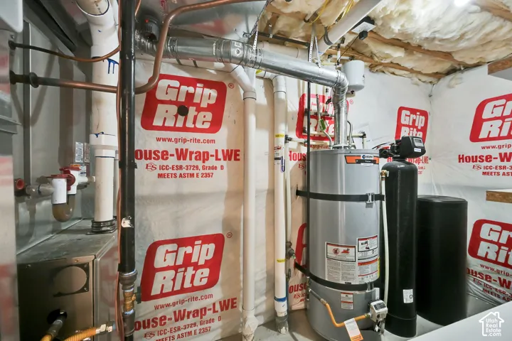 Water heater and water softener system
