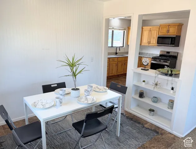 White panel wall detailing