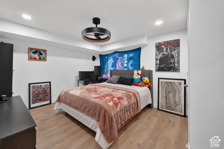 Basement bedroom (bedroom #5 in the house)