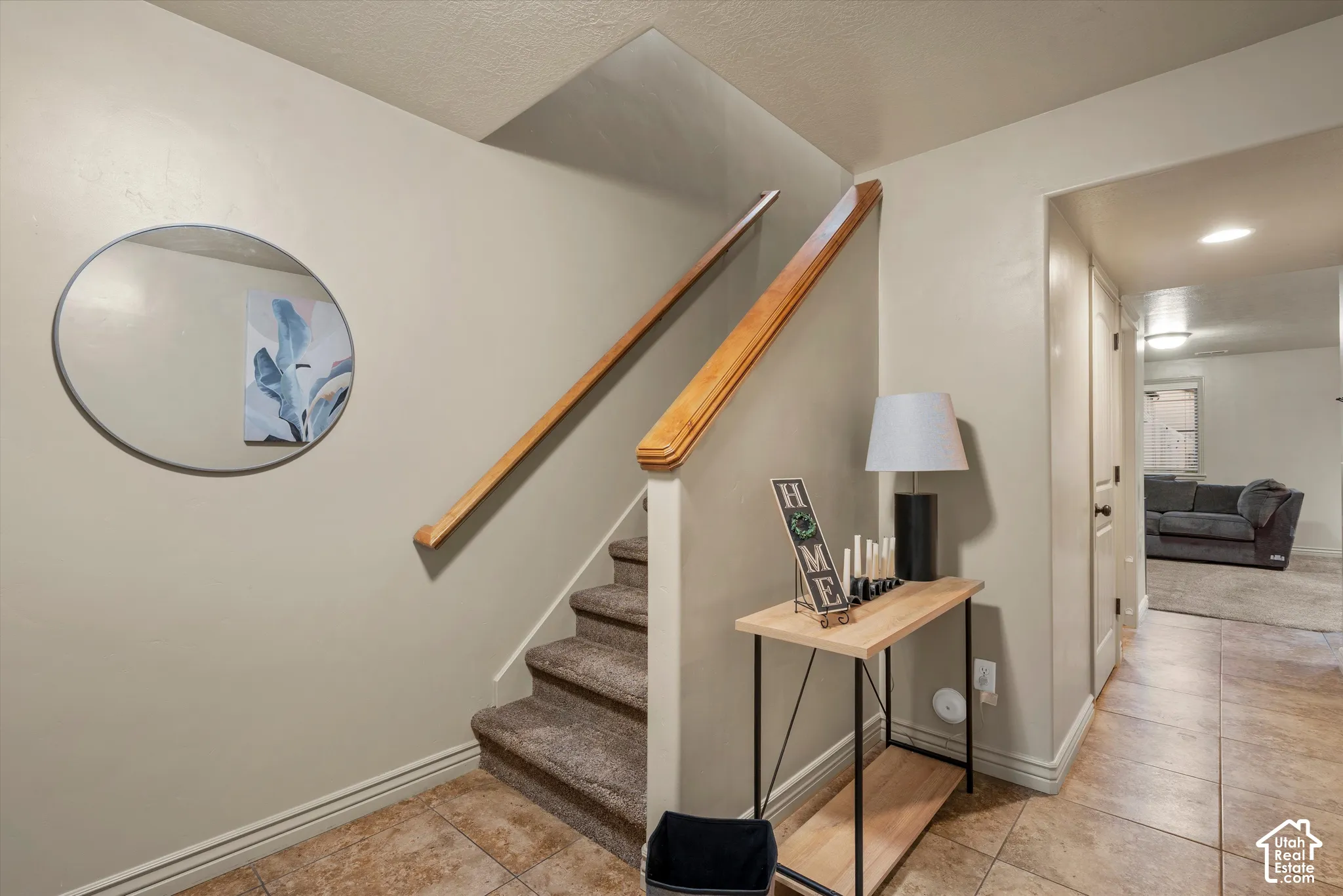 Staircase leading to upstairs