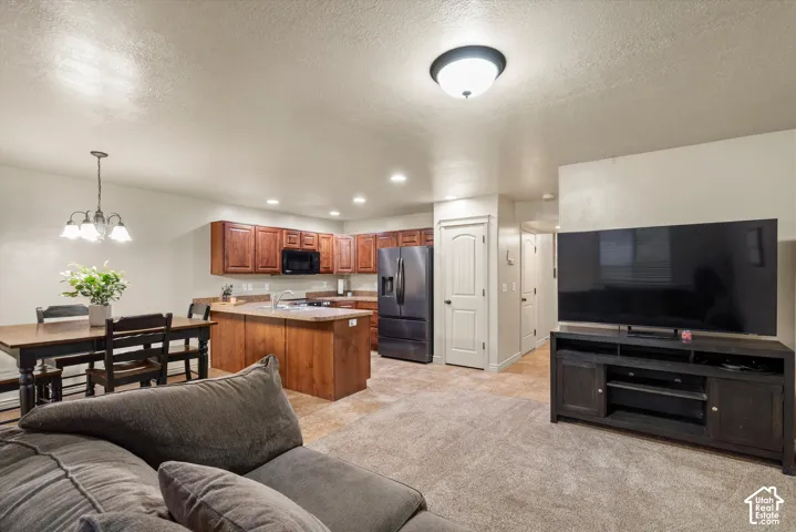 Great room on main floor.