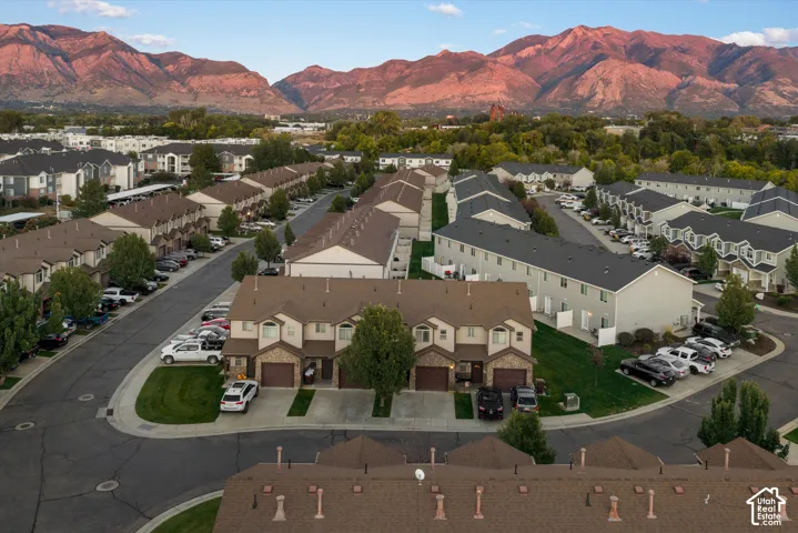 Aerial view of front