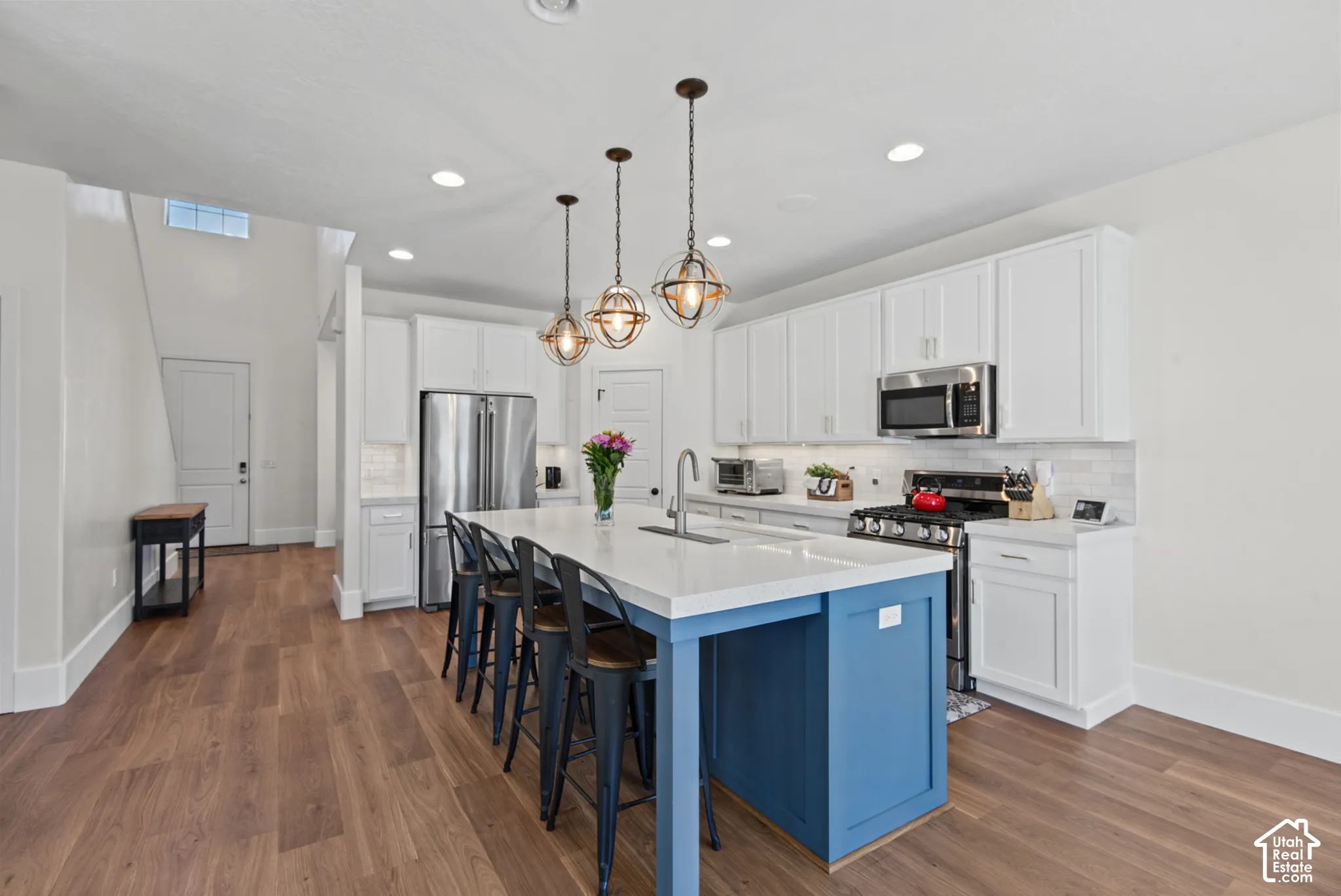Large kitchen island