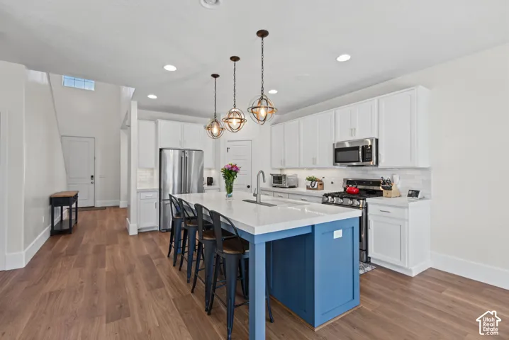 Large kitchen island