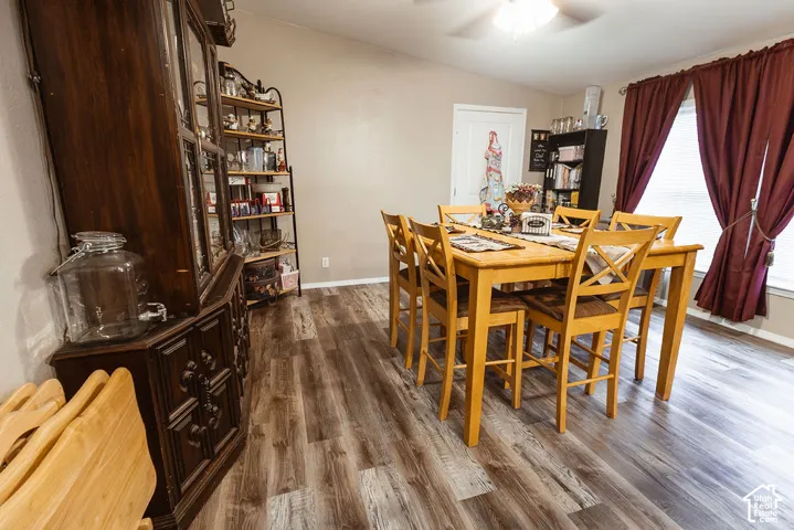 Wood-finish flooring with a neutral wall color, providing a versatile backdrop