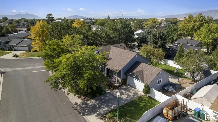 Residence with a attached garage, and a brand new shingle roof
