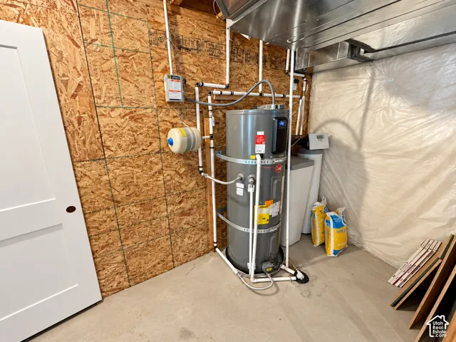 Water heater and water softener system