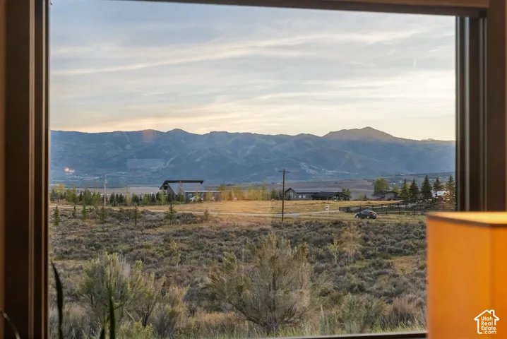 Expansive natural landscape with distant mountain ranges
