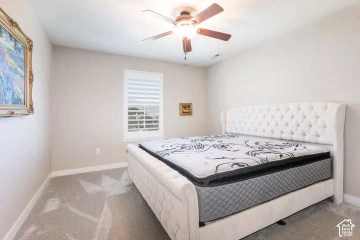 Recessed window with plantation shutters