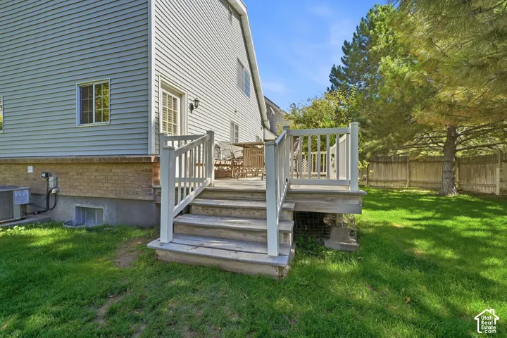 Exterior siding with a brick foundation