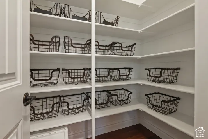 Integrated custom shelving with multiple tiers