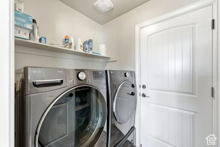 Built-in shelving for organized storage