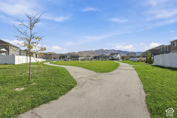 Community Park across from the front of the house.