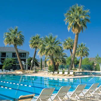 Clubhouse pool area