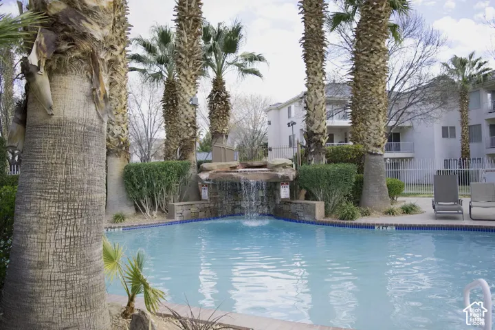 Waterfall pool