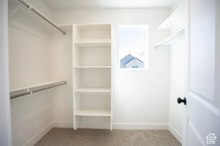 Primary walk-in closet