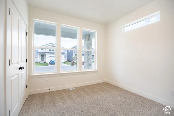 Bedroom #3 with large closet.