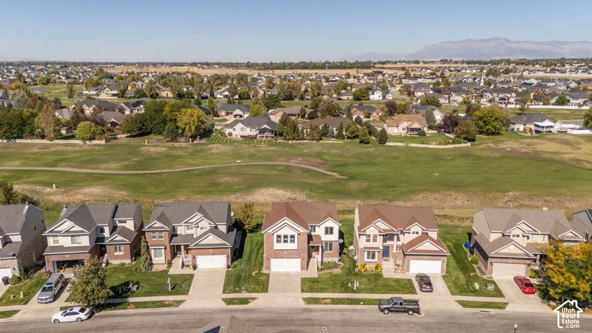 Expansive neighborhood setting with established homes and mature trees