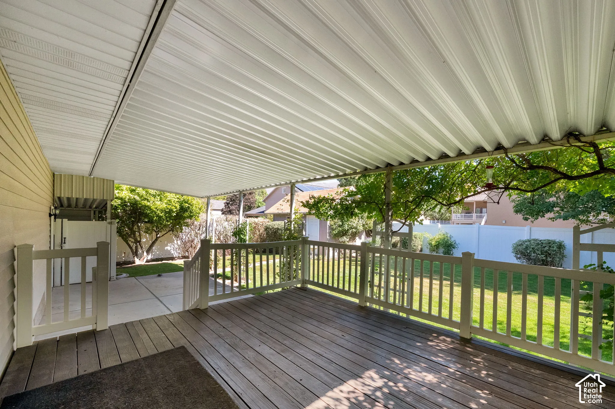 Covered Deck