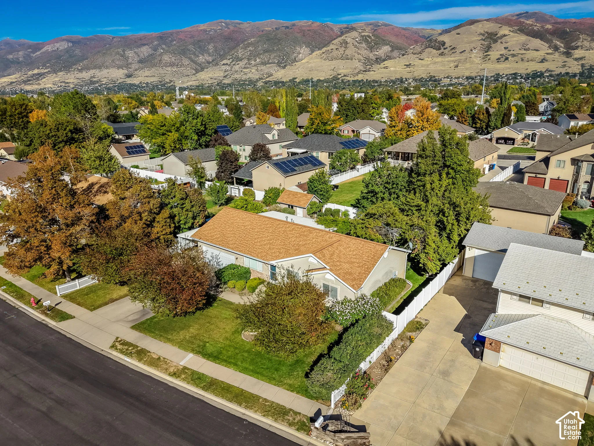 Ariel View of Home