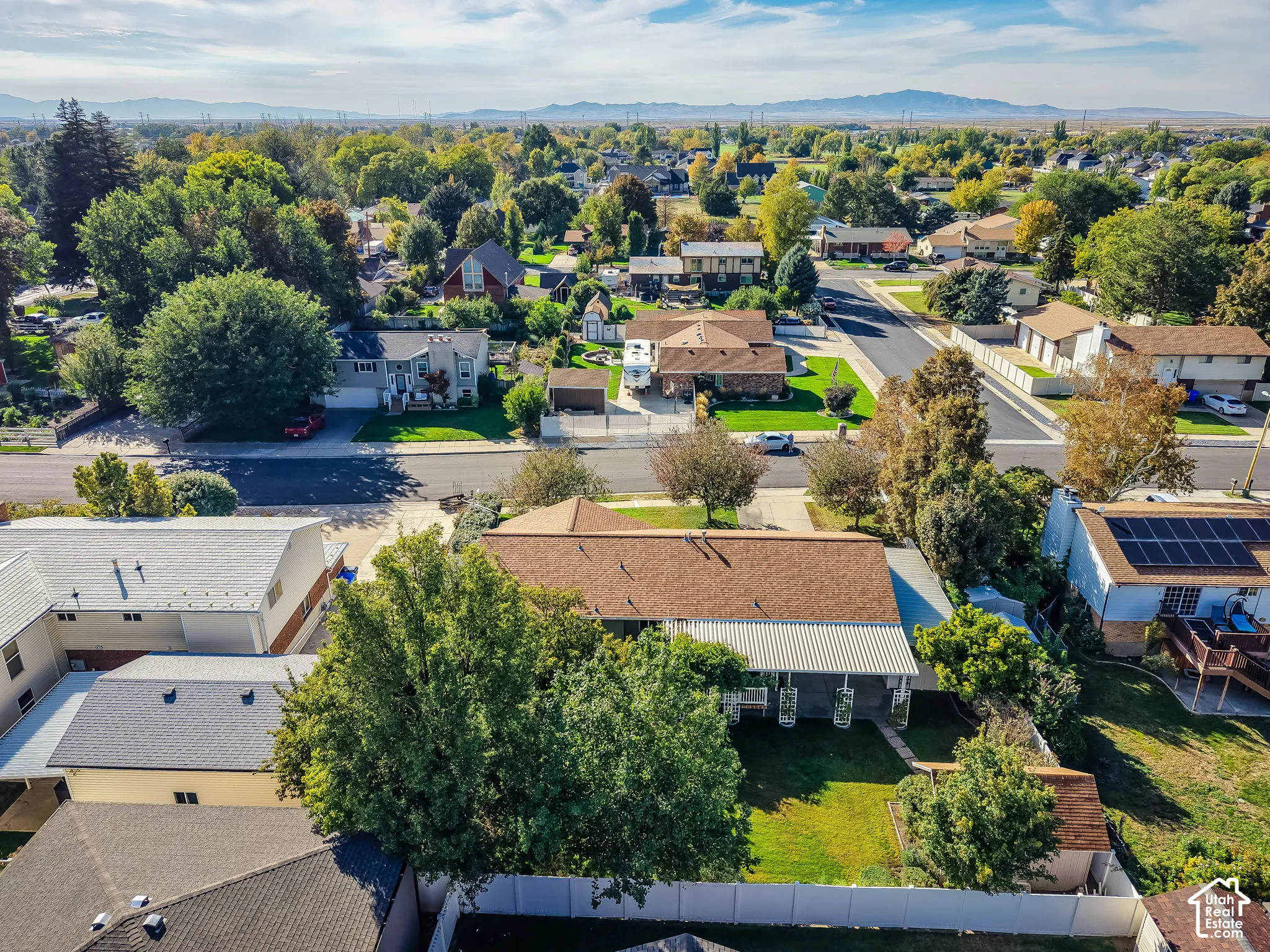 Ariel View of Home