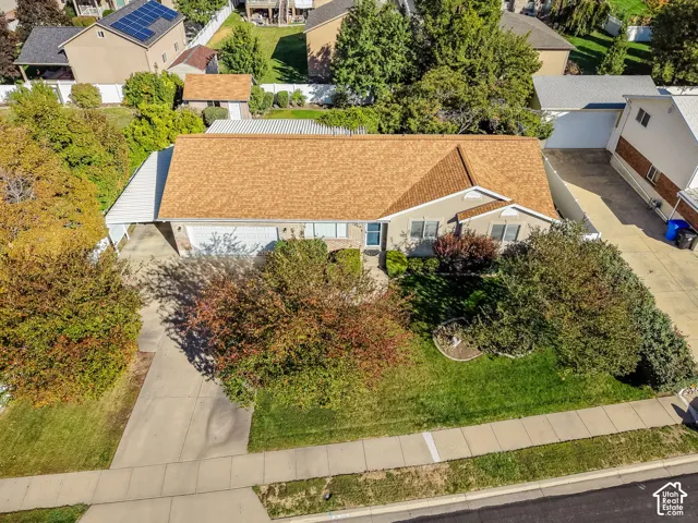 Ariel View of Home