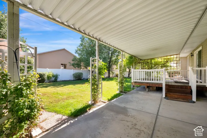 Covered Deck