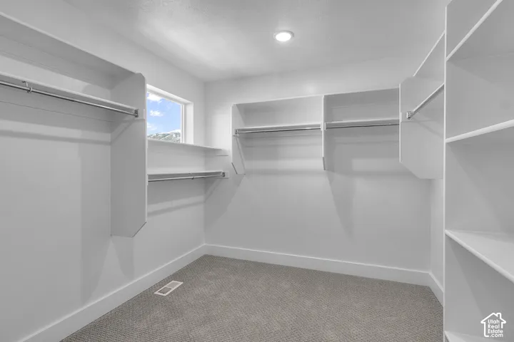 Primary bedroom closet