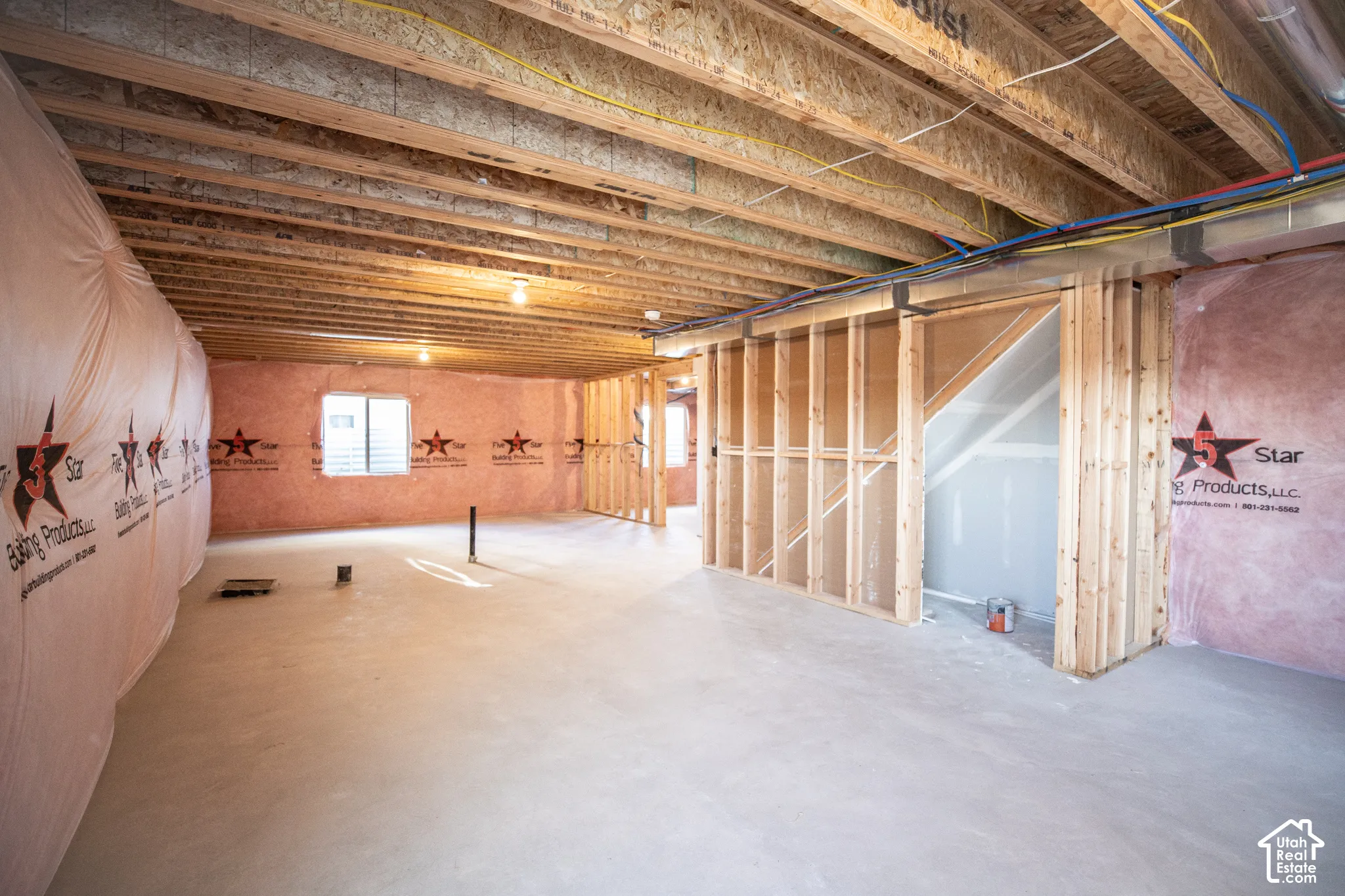 Unfinished basement
