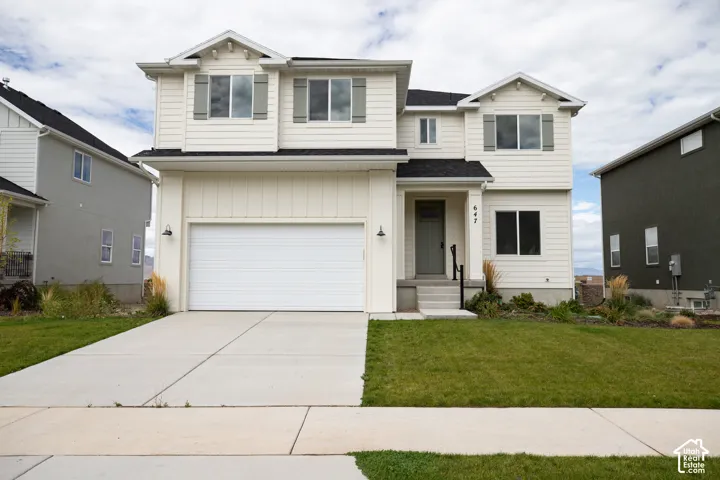 View of front elevation