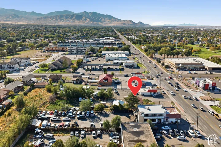 Commercial property with visible street frontage and ample parking