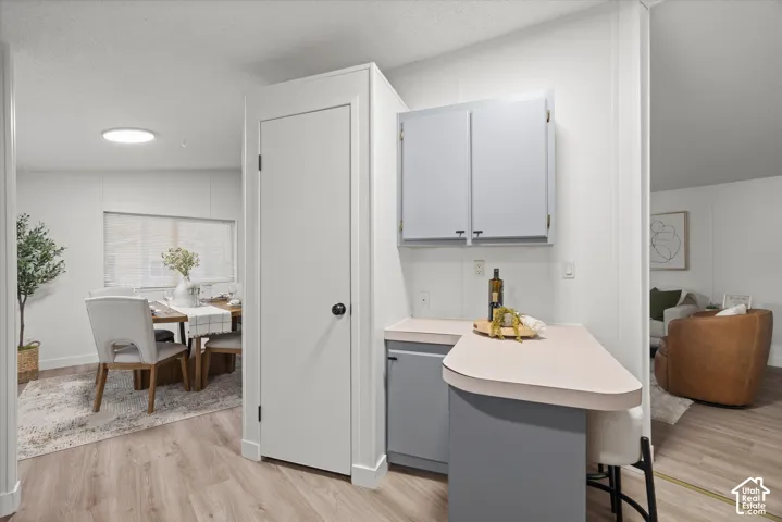 Pantry and breakfast nook