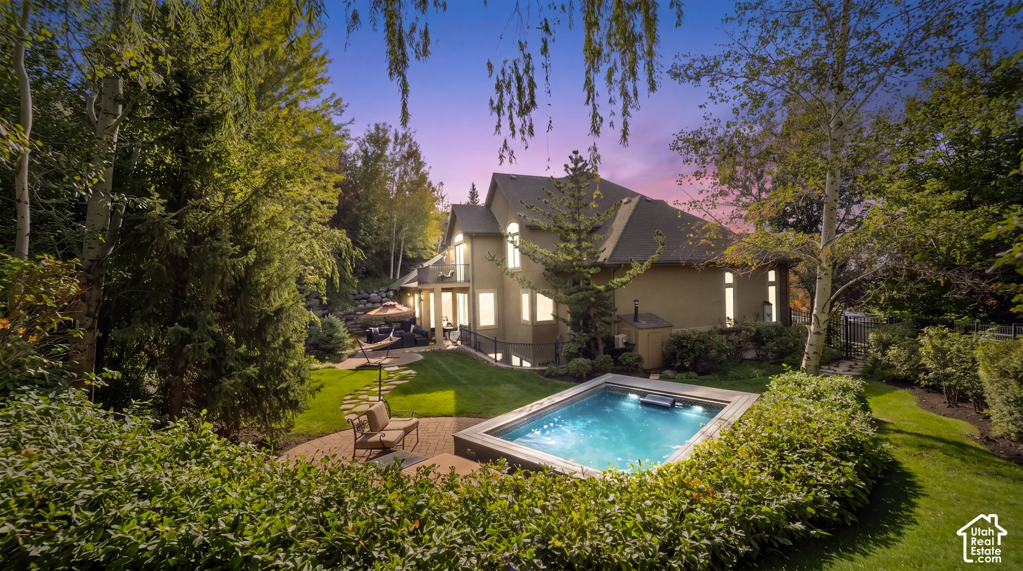 Between the house and this back yard you will be coming to heaven every time you come home.