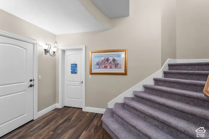 The basement floors have been recently upgraded with Wood look tile, beautiful stone tile and warm new carpet. The basement also has high ceilings, large windows and amazing storage throughout.