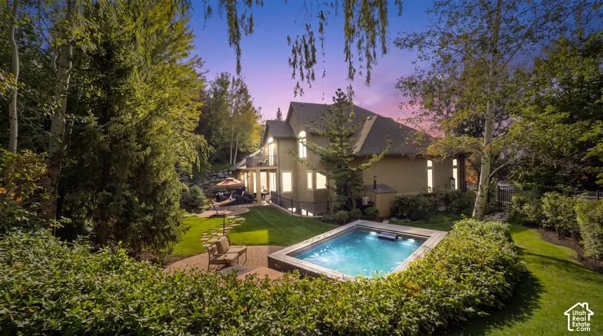 Between the house and this back yard you will be coming to heaven every time you come home.