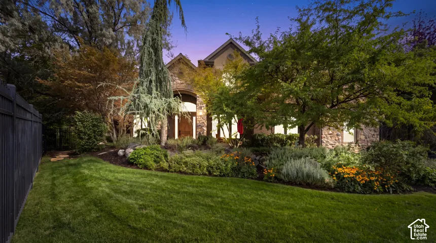 With over $300,000 in land spacing this home and yard far exceed "park like"
