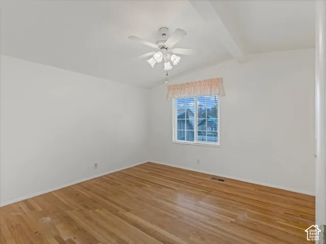 Bedroom #2 with vaulted ceilings