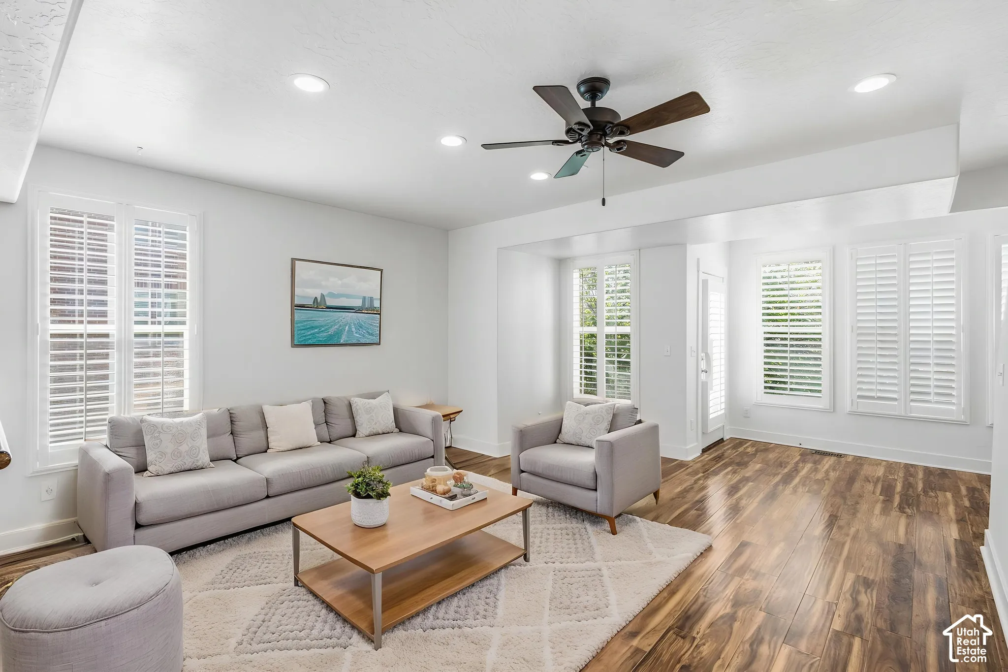 Virtually staged to show potential